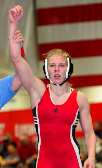 Alyssa Lampe becomes first female wrestler inducted into George Martin Wrestling Hall of Fame picture