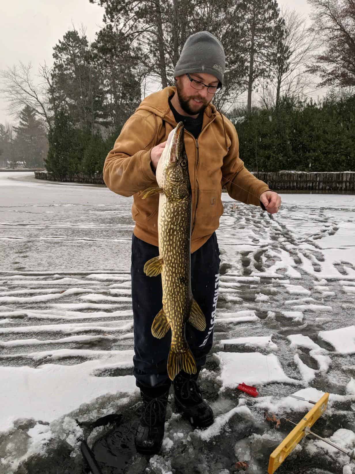Early Ice Reaps Fantastic Fish!