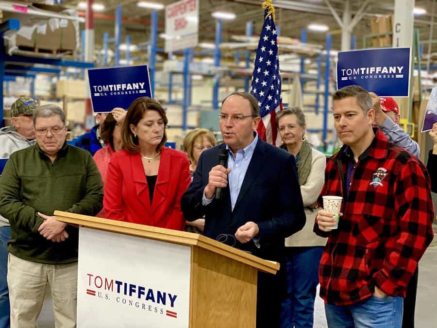 Duffy endorses Tiffany for Congress