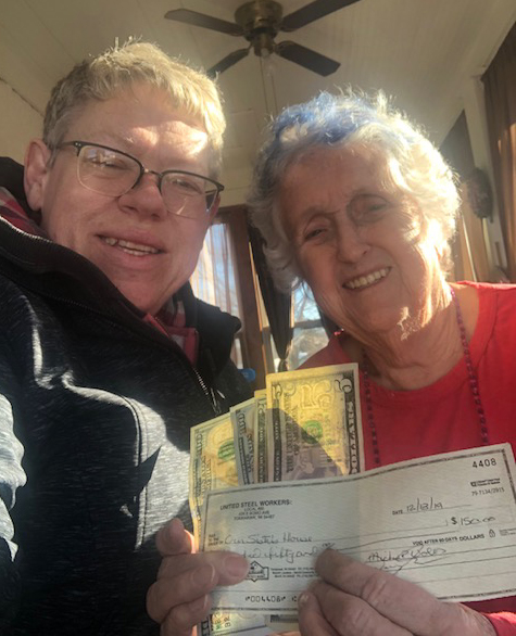 USW Women of Steel Local 460 donates to Our Sisters’ House