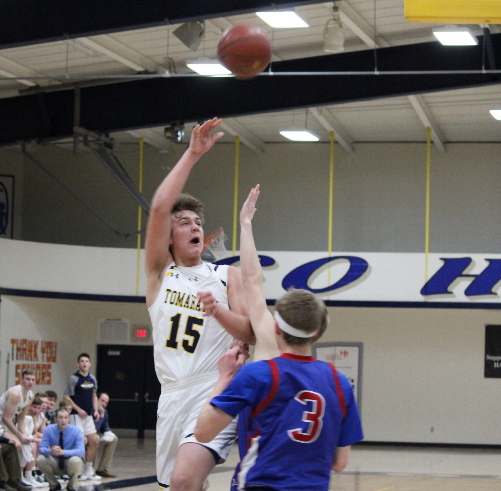 Eagles soar to playoff victory bringing Hatchet hoopster season to end