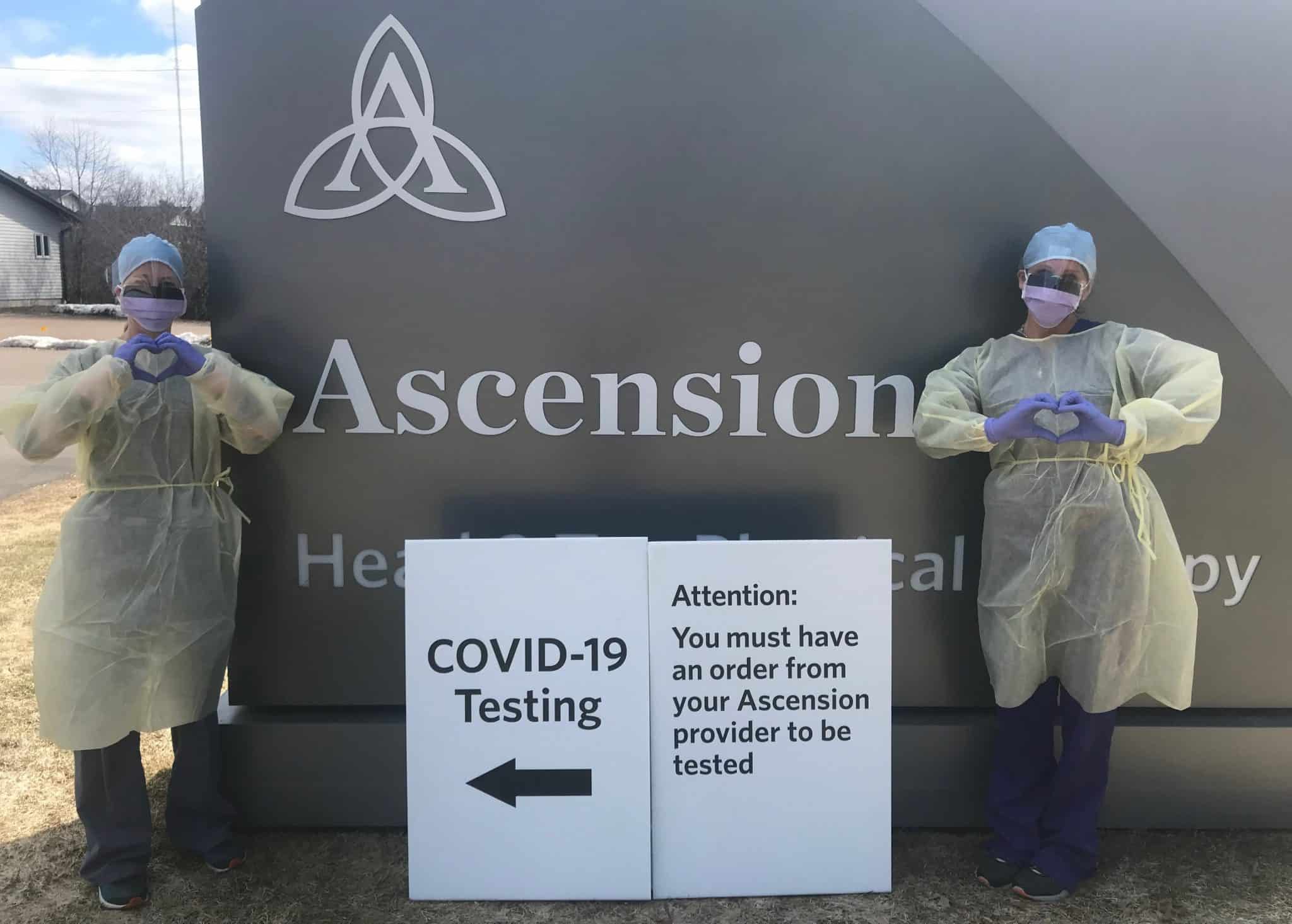 Ascension Medical Group offering COVID-19 drive-through testing in Tomahawk