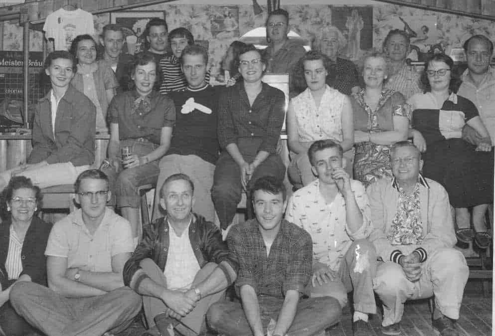 1953 Tomahawk Leader staff get-together