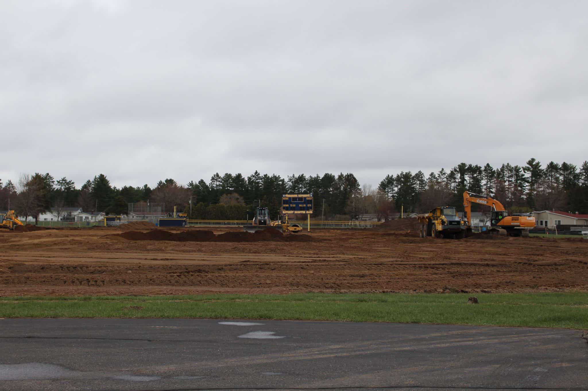 Construction begins on new Hatchet Field as Hatchet Pride Project continues seeking support: Improvements totaling $2.25 million being made include new field, track and bleachers