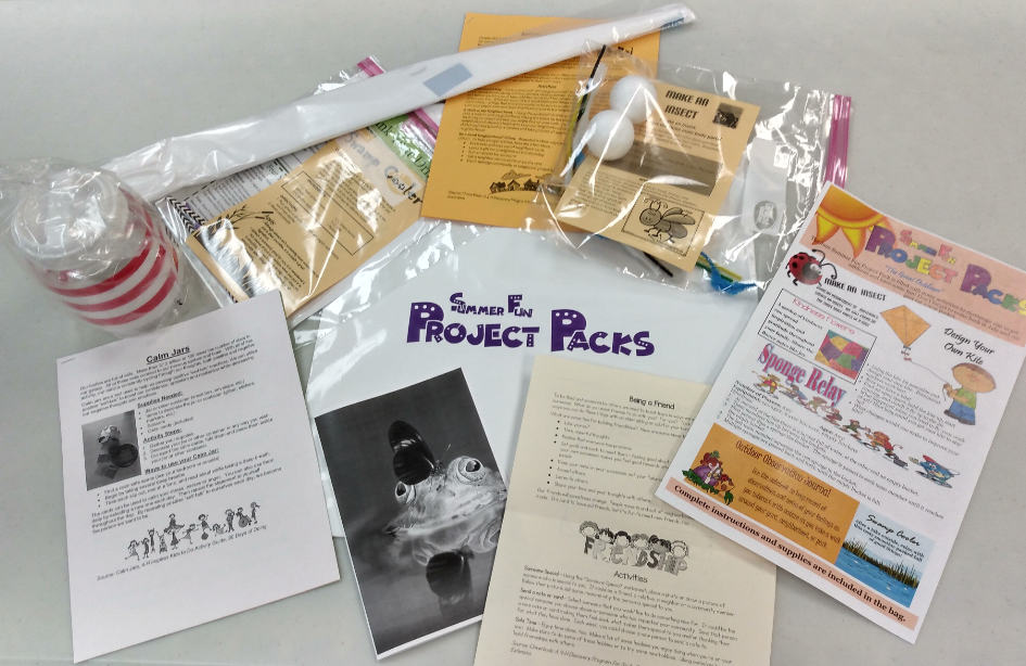 Healthy Minds, partners providing Summer Fun Project Packs in Tomahawk, Merrill
