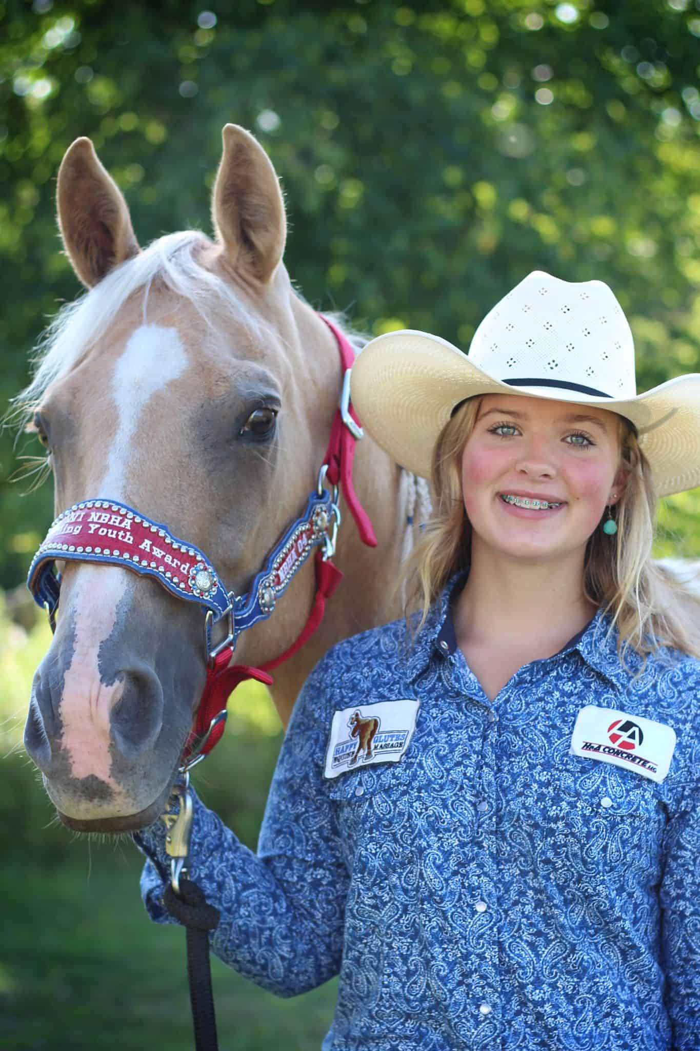 Tomahawk’s Mya Pankow receives 2020 Wisconsin National Barrel Horse Association Outstanding Youth Award