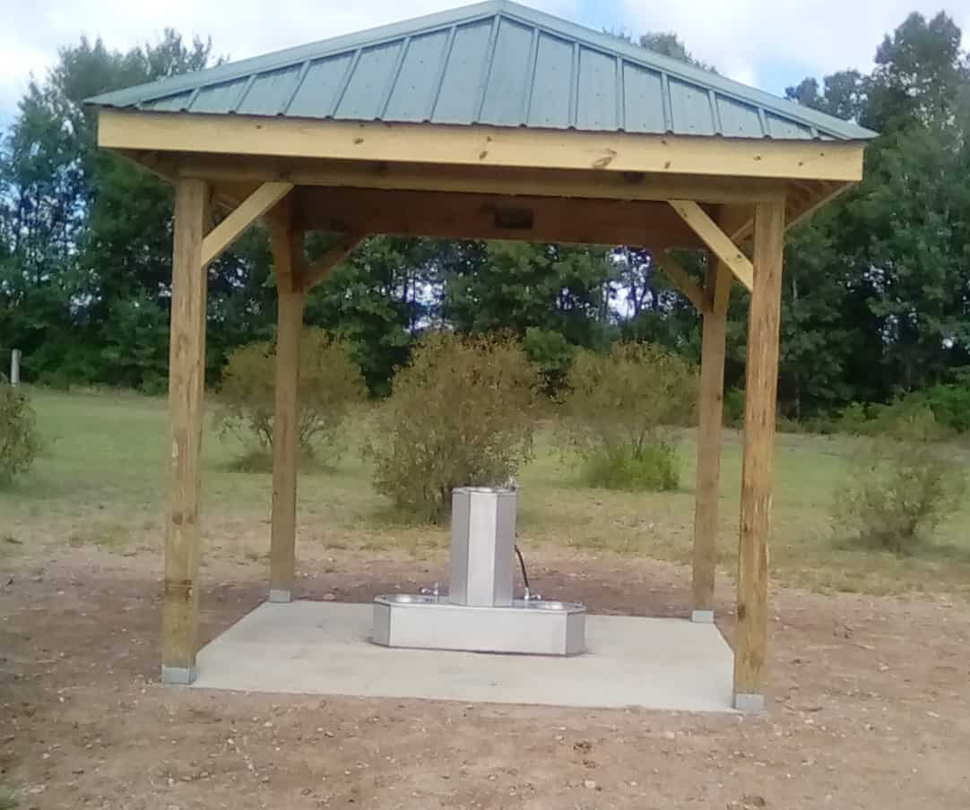 Watering station built at Tomahawk Dog Park serves as memorial to longtime city resident