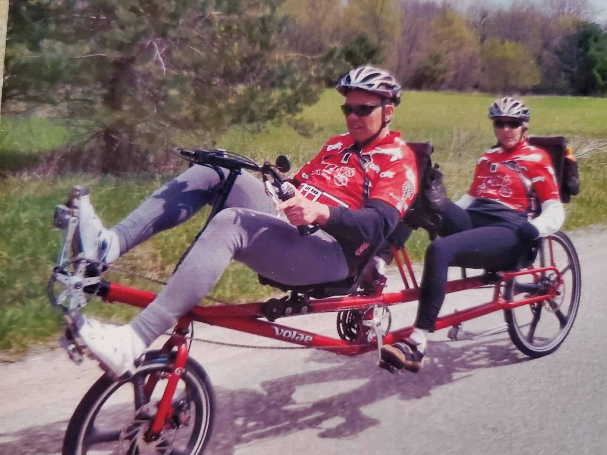 ‘No rocking chair retirement:’ John and Joan Laabs complete 5,000 miles on tandem recumbent bike