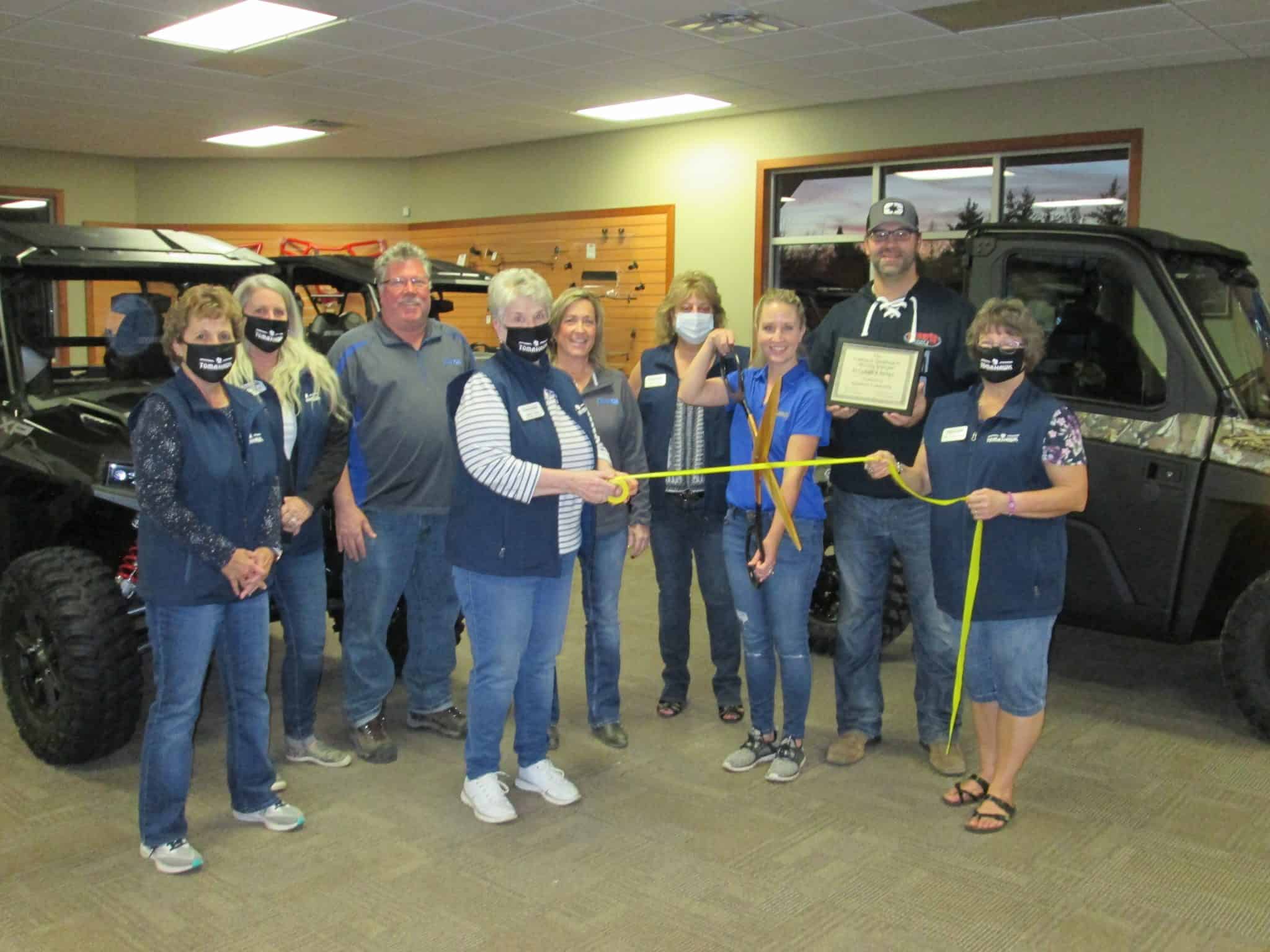 Tomahawk Ambassadors welcome new owners of Erv’s Sales and Service