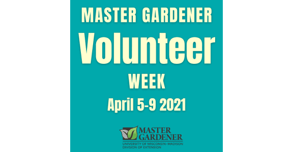 Master Gardener Volunteer Week kicks off April 5