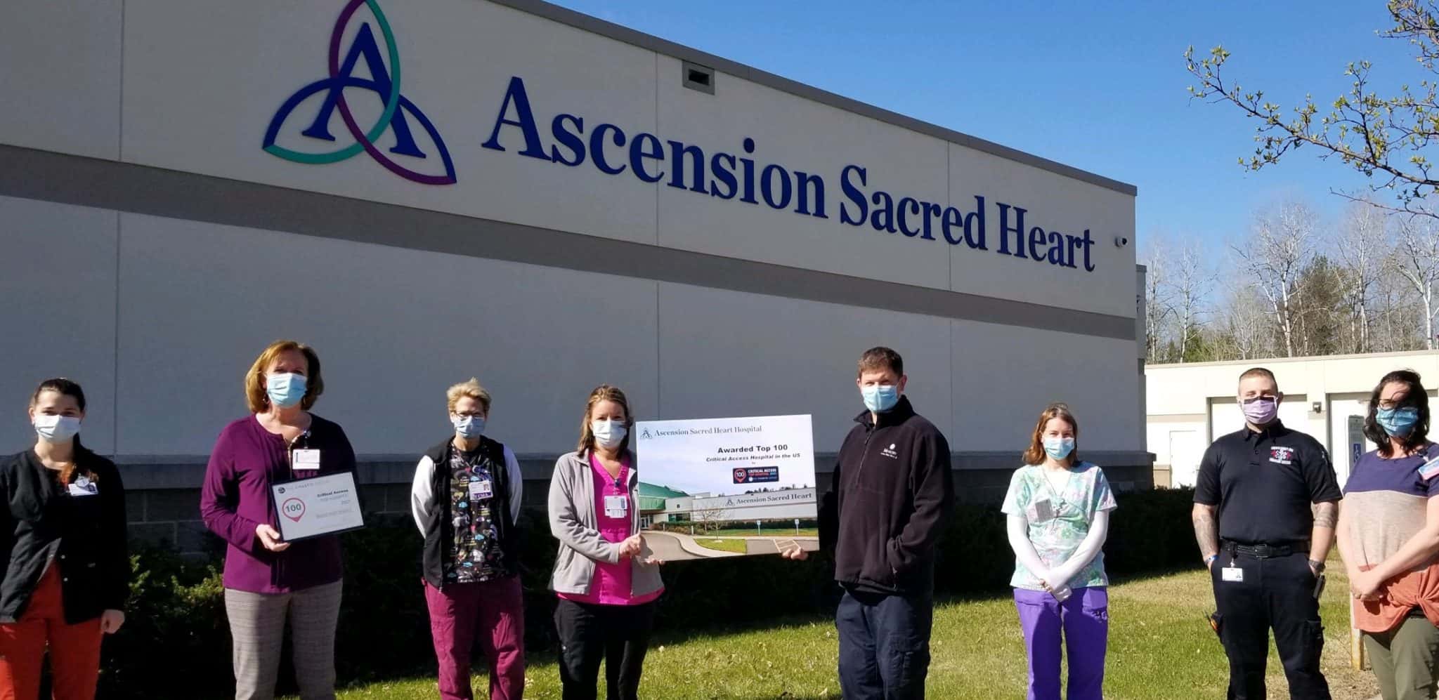 Ascension Sacred Heart recognized as Top 100 Critical Access Hospital