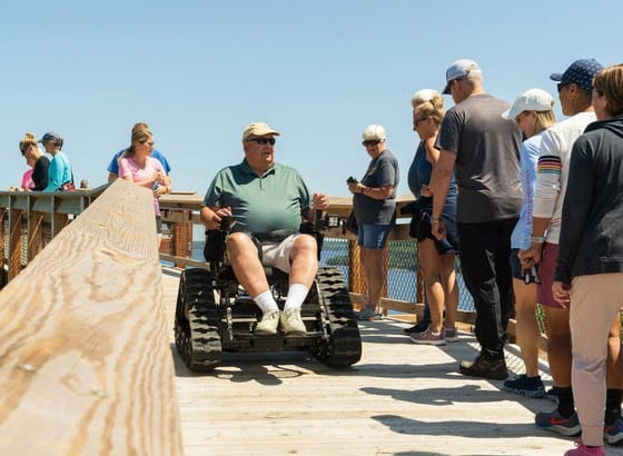 Outdoors for All: Adaptive equipment, all-terrain wheelchairs, accessible cabins available