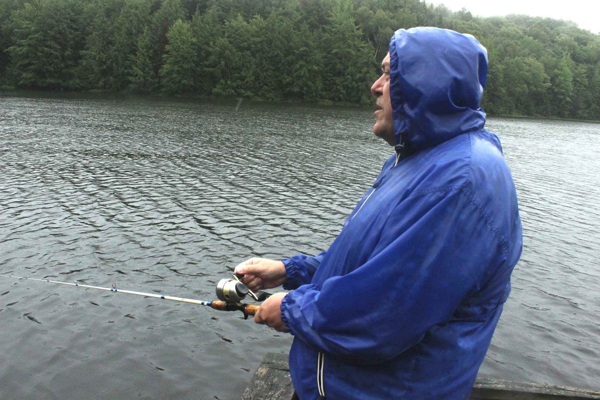 Trek to Timm’s Hill: Fish cooperate, but rain doesn’t