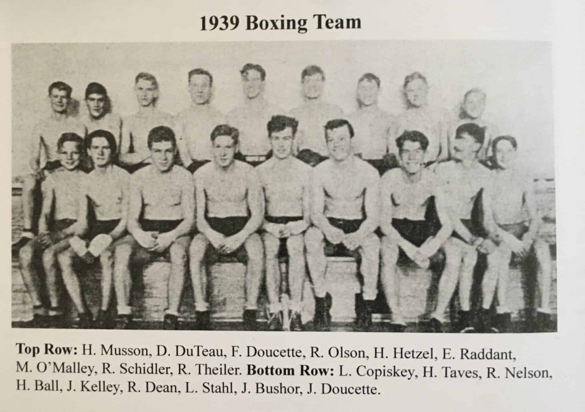 Tomahawk sports history: Boxing