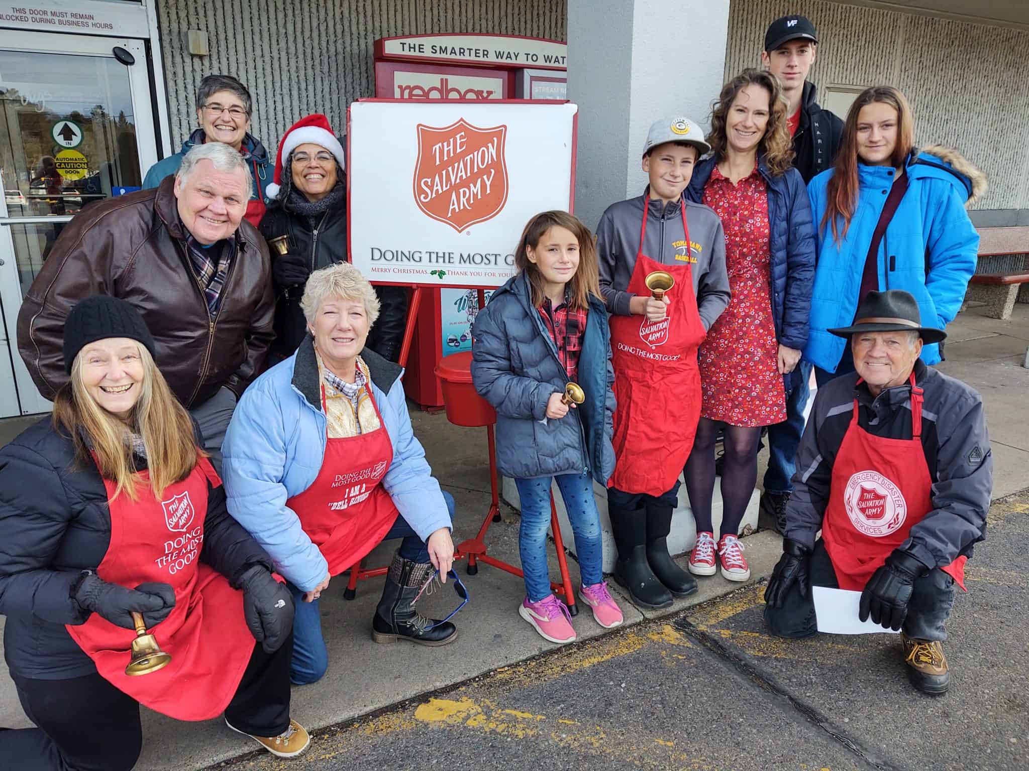 Salvation Army of Tomahawk seeking volunteer bell ringers for Red Kettle Campaign