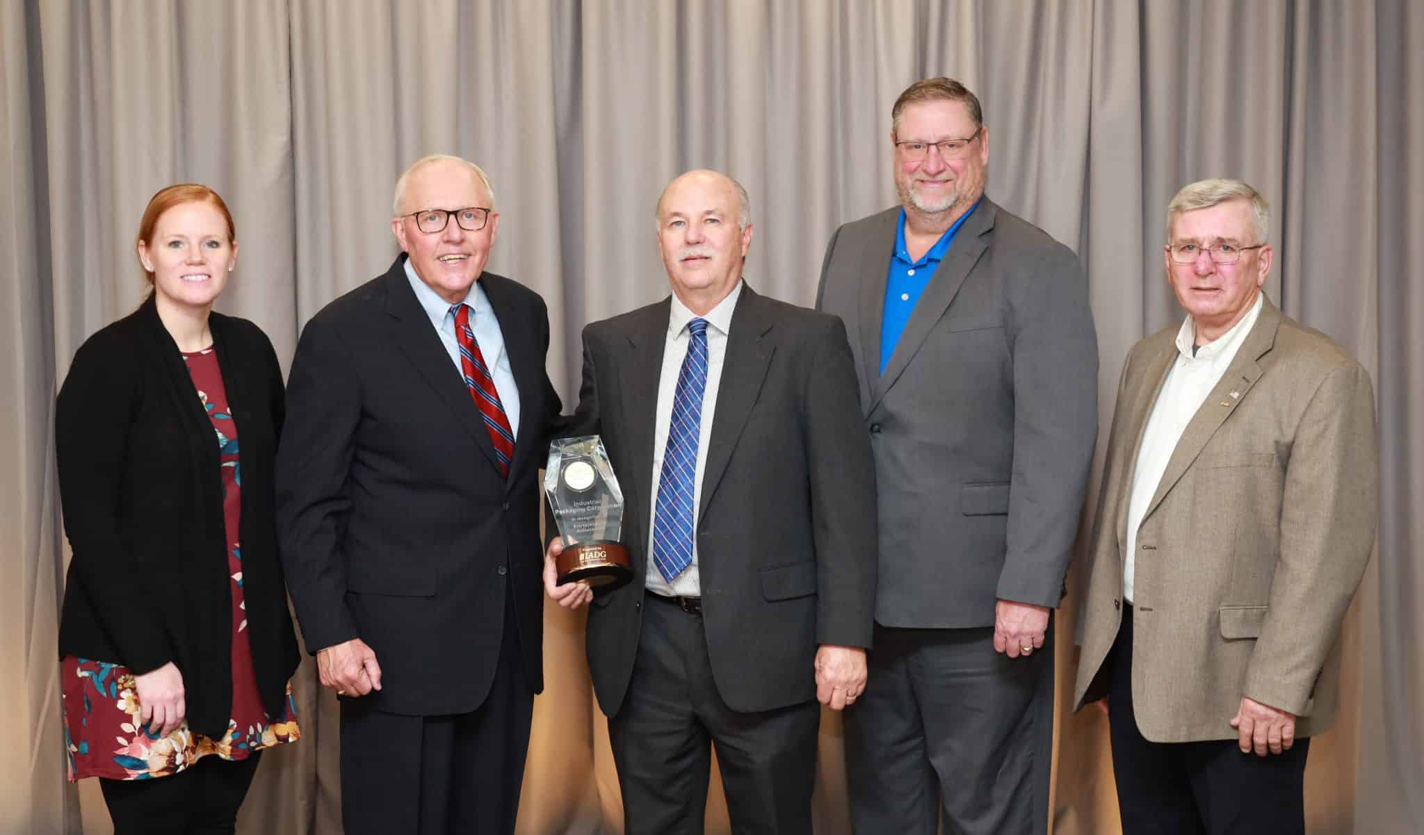 Tomahawk-based Industrial Packaging Corporation honored with Iowa Venture Award