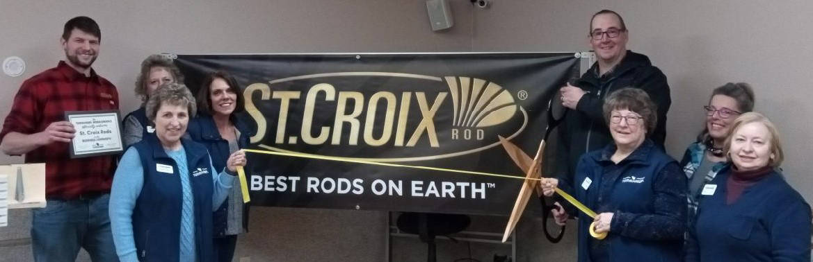 Tomahawk Ambassadors hold ribbon cutting at St. Croix Rods