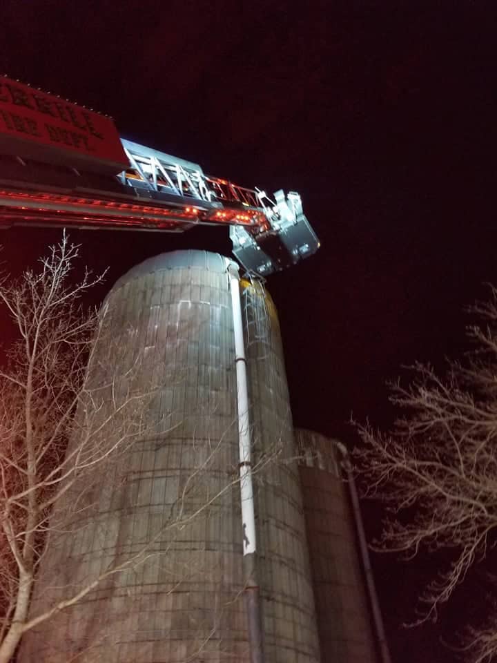Injured man rescued from silo in Town of Pine River