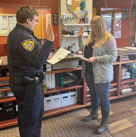 Tomahawk Police Department’s newest officer sworn in 