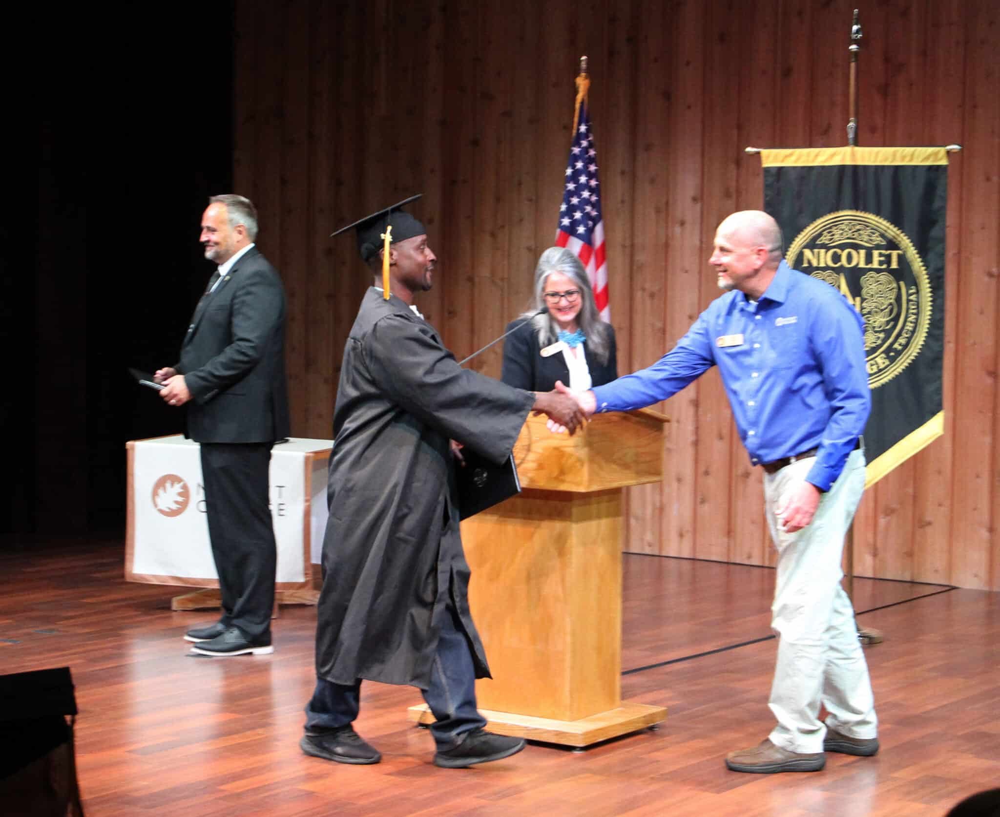 Nicolet College holds graduation ceremony for McNaughton Correctional Center students 