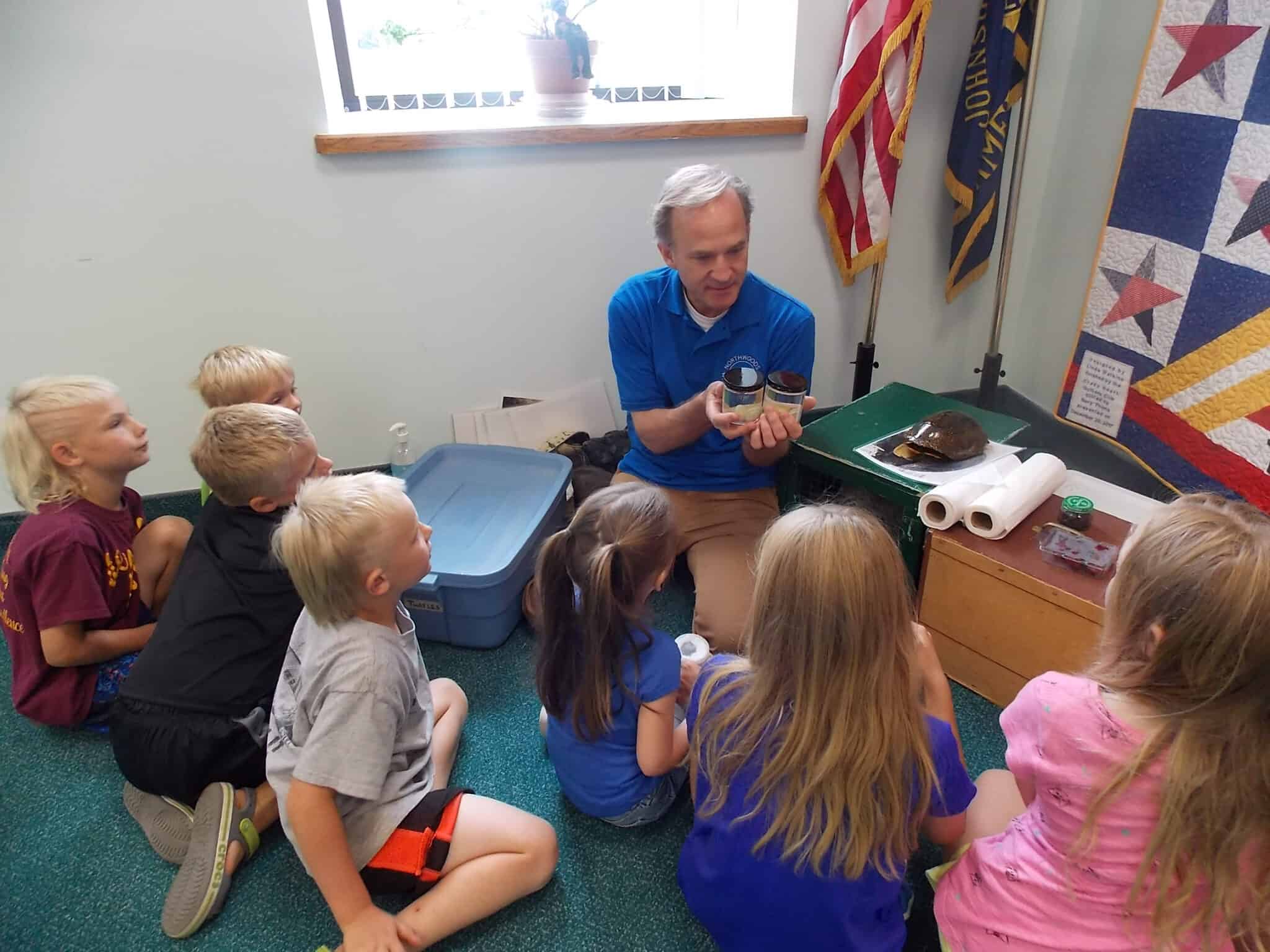 Northwoods Wildlife Refuge members present Wisconsin turtles program at Ogema Public Library