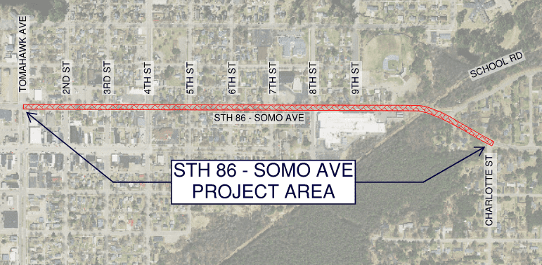 Somo Ave./Hwy. 86 project slated for summer 2029; timeline may change