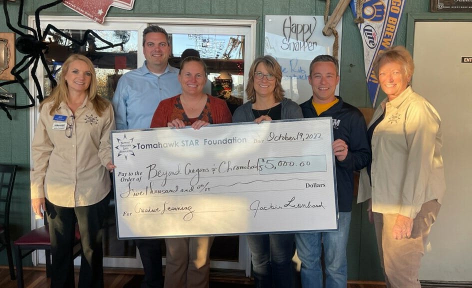 Five Tomahawk educators receive STAR Foundation’s Beyond Crayons and Chromebooks grants