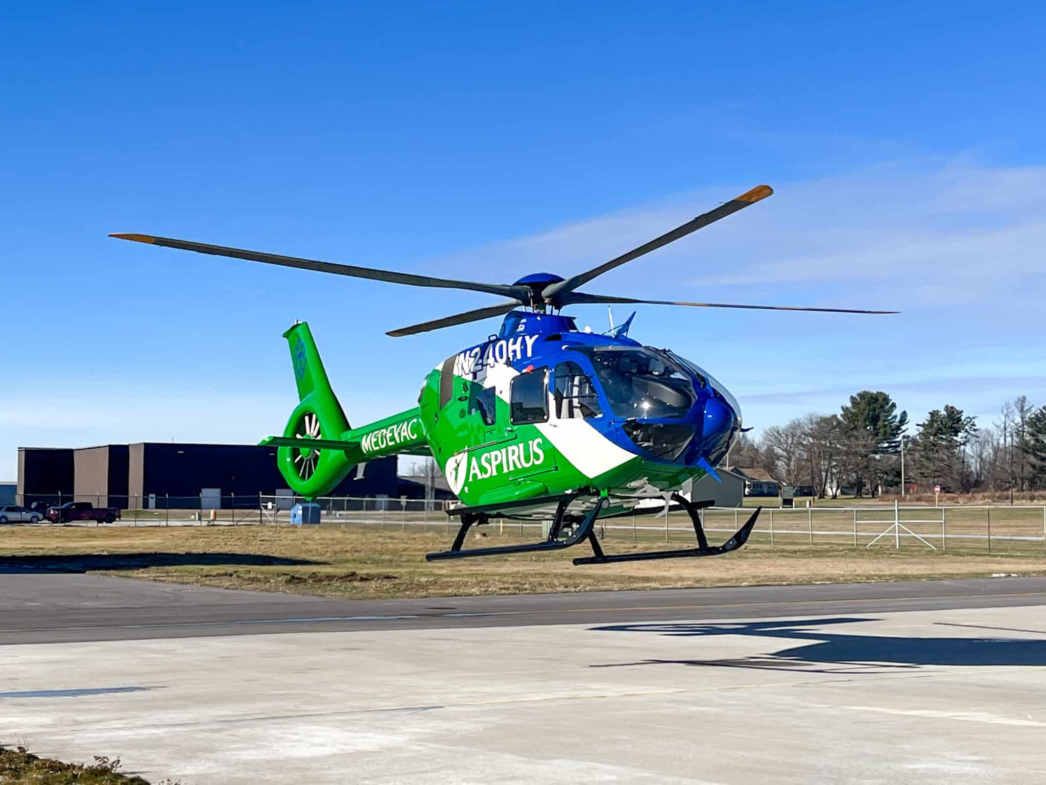 Aspirus adds new Woodruff-based helicopter to MedEvac fleet