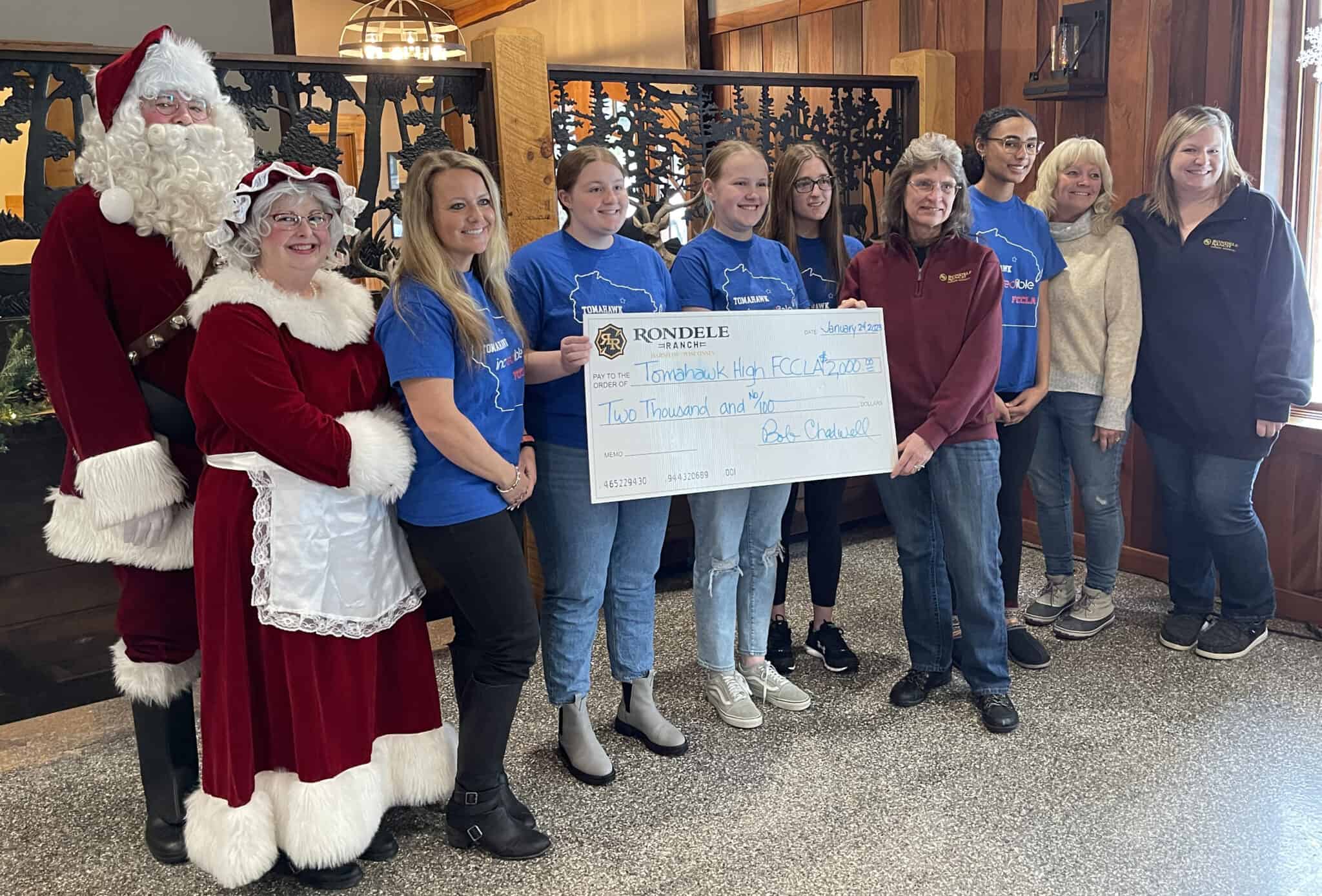 Rondele Ranch gives back to organizations that volunteered for Christmas Wonderland events