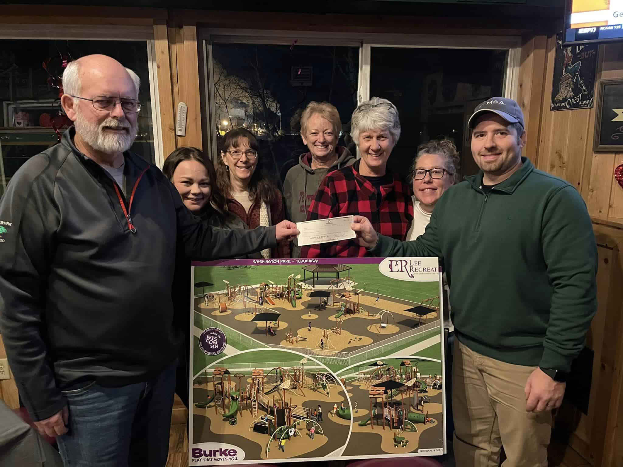 Tomahawk Together receives donations for ‘Our Dream Park’