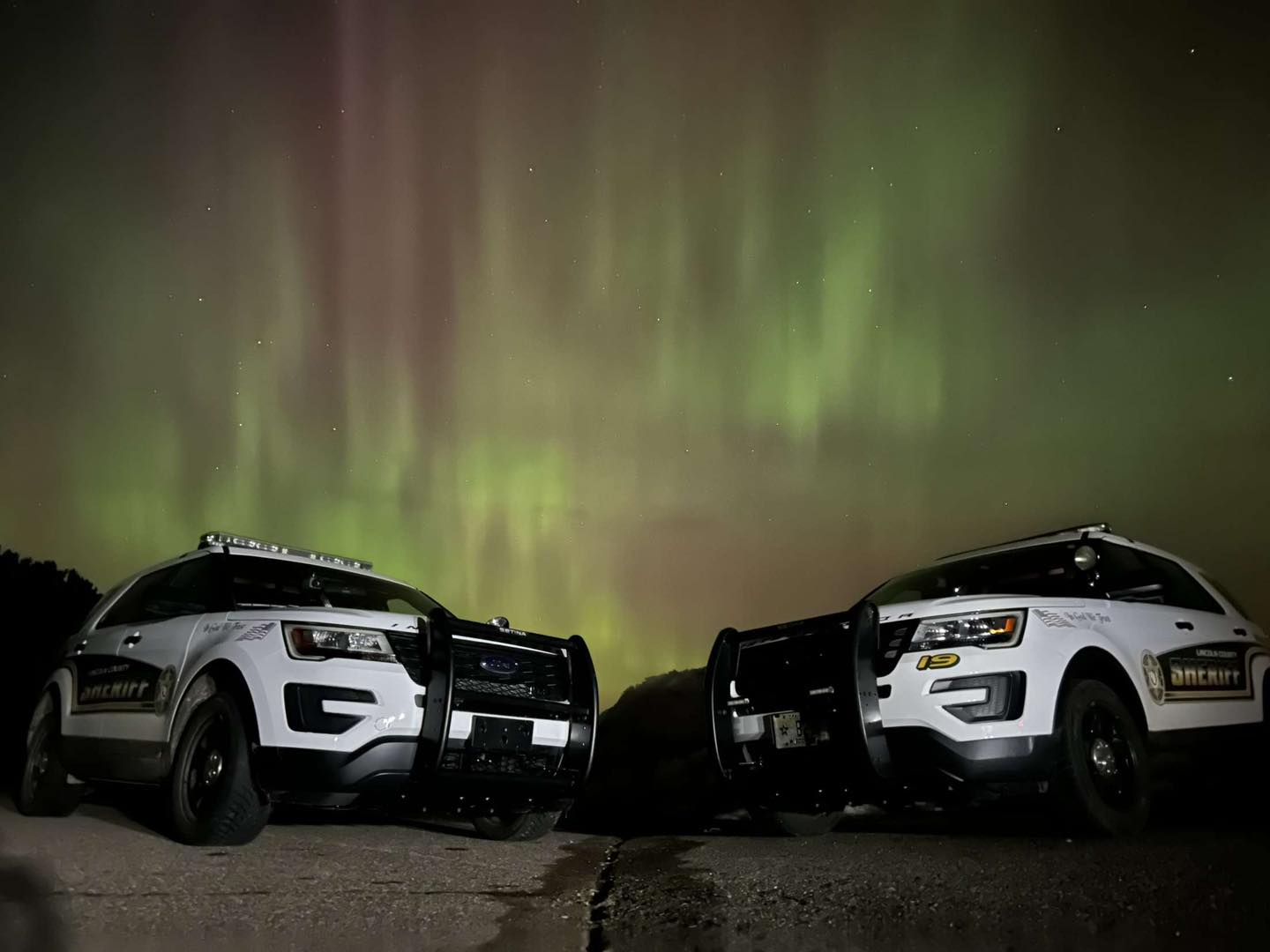 Lincoln County deputies capture stunning view of Northern Lights