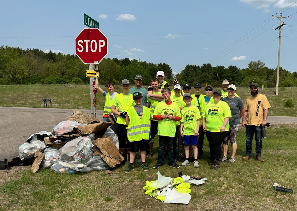 Tomahawk Boy Scouts, American Legion team up for highway cleanup project