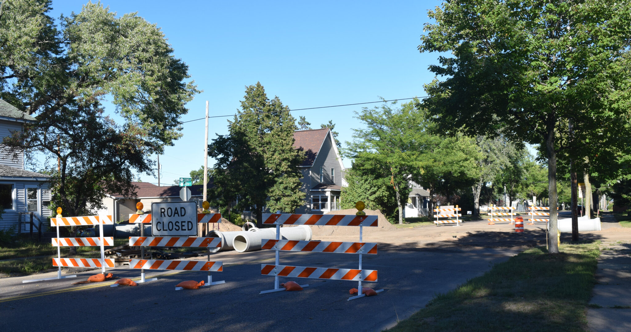 E. Somo Ave. at N. 6th St. to be temporarily paved ahead of Northwoods Fall Ride
