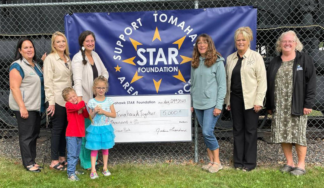 VFW Auxiliary, STAR Foundation make ‘Our Dream Park’ donations
