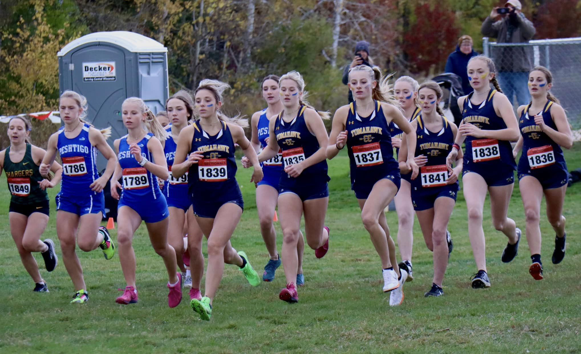 Cross country: Tomahawk wraps up season at Sectional meet in Colby