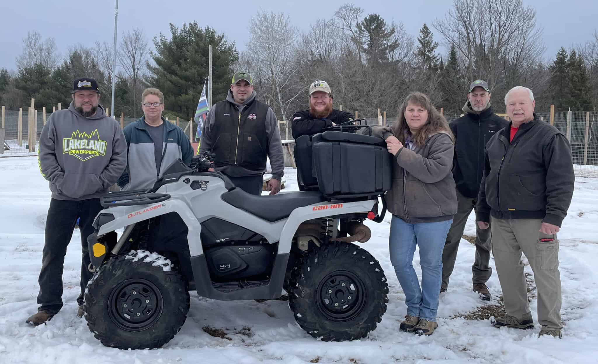 Gleason wolfdog sanctuary gifted new ATV