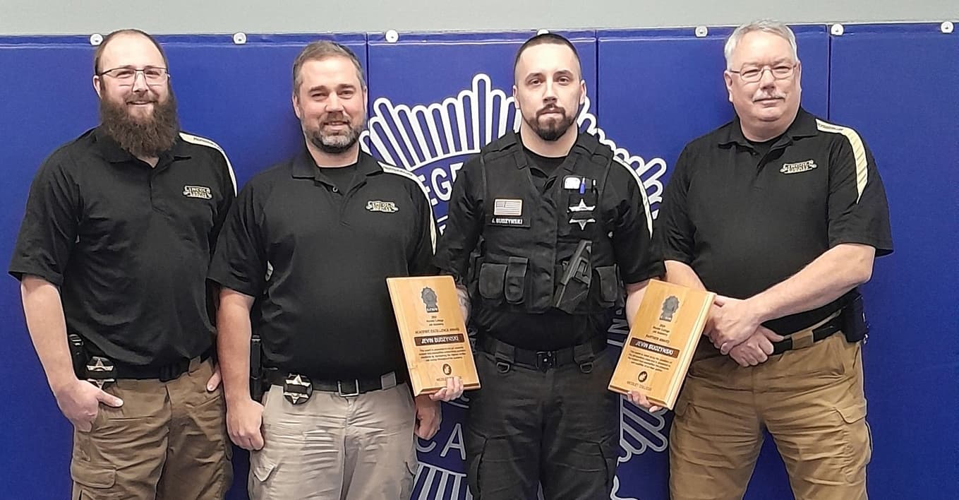 Lincoln County Corrections Officers Miglieri, Budzynski graduate from Nicolet College Jail Academy