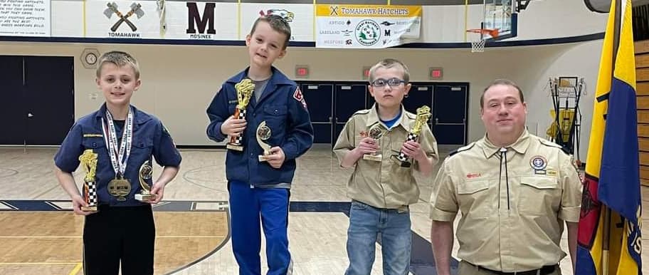 Tomahawk Cub Scouts hold annual Pinewood Derby, Cake Bake Off