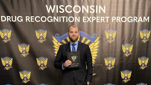 Lincoln County Sheriff’s Deputy Bradley Weeks recognized among top DREs in Wisconsin